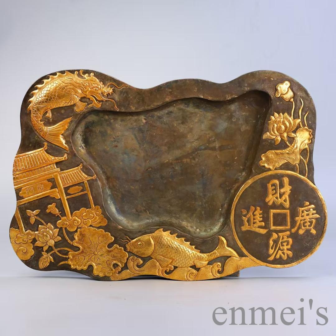 中国古美術 鏨刻酒器揃 描金 純銅製 茶道具 酒道具 宴席用 金属工芸 細密細工