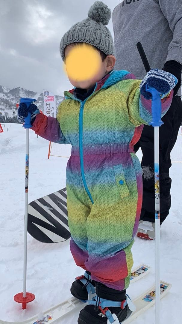 子供用 スノーボード&スキー　雪遊びセット　ケース付き