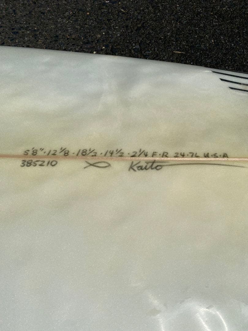 FRED RUBLE 5'8 大橋海人プロ使用ボード