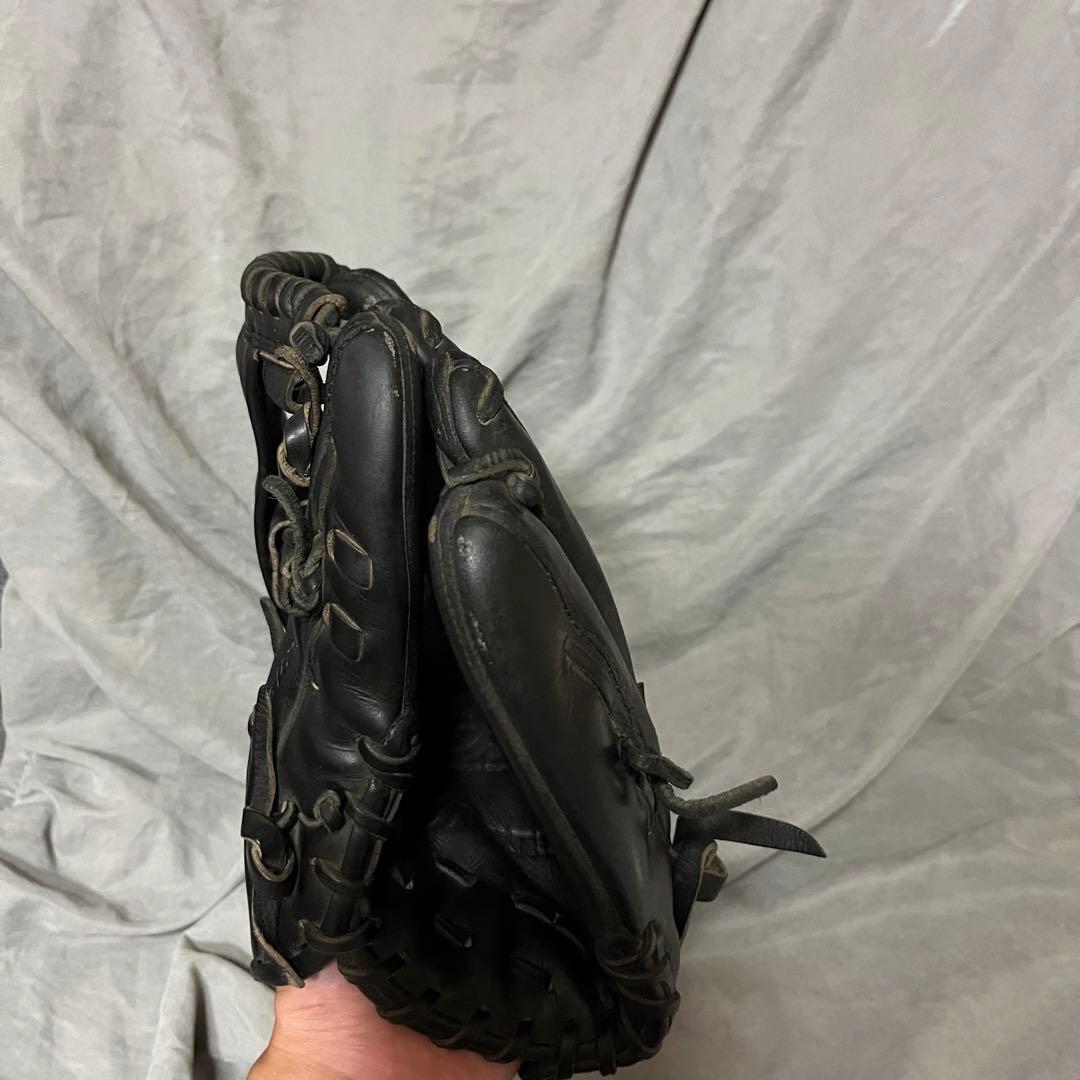 90s ミズノプロ　ビッグM キップレザー　3Dテクノロジー　硬式内野用グラブ