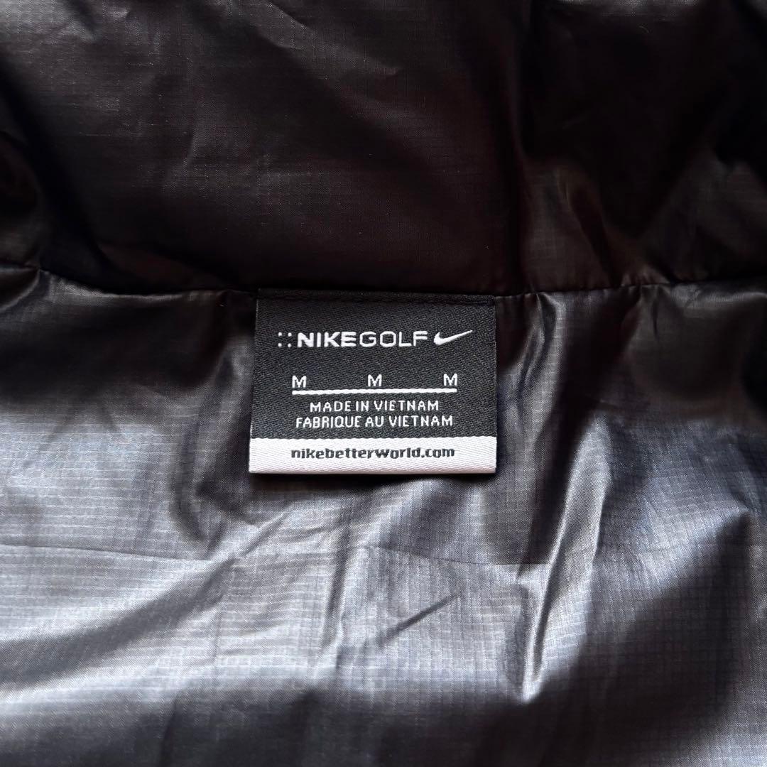 NIKE GOLF ナイキゴルフ 中綿ダブルジップジャケット ゴルフ M 黒
