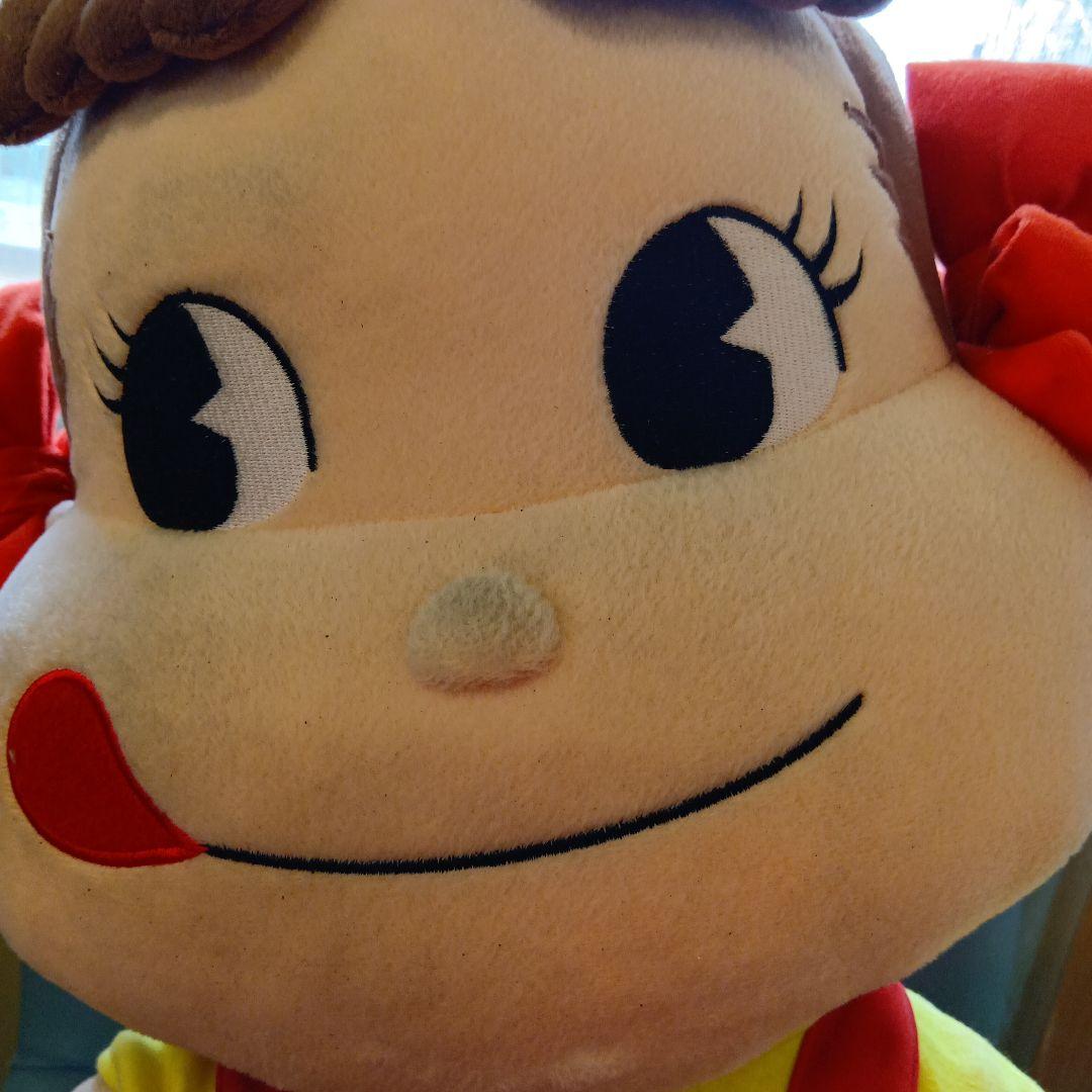 FUJIYA　ぺこちゃん　ぬいぐるみ　特大サイズ ８０cm