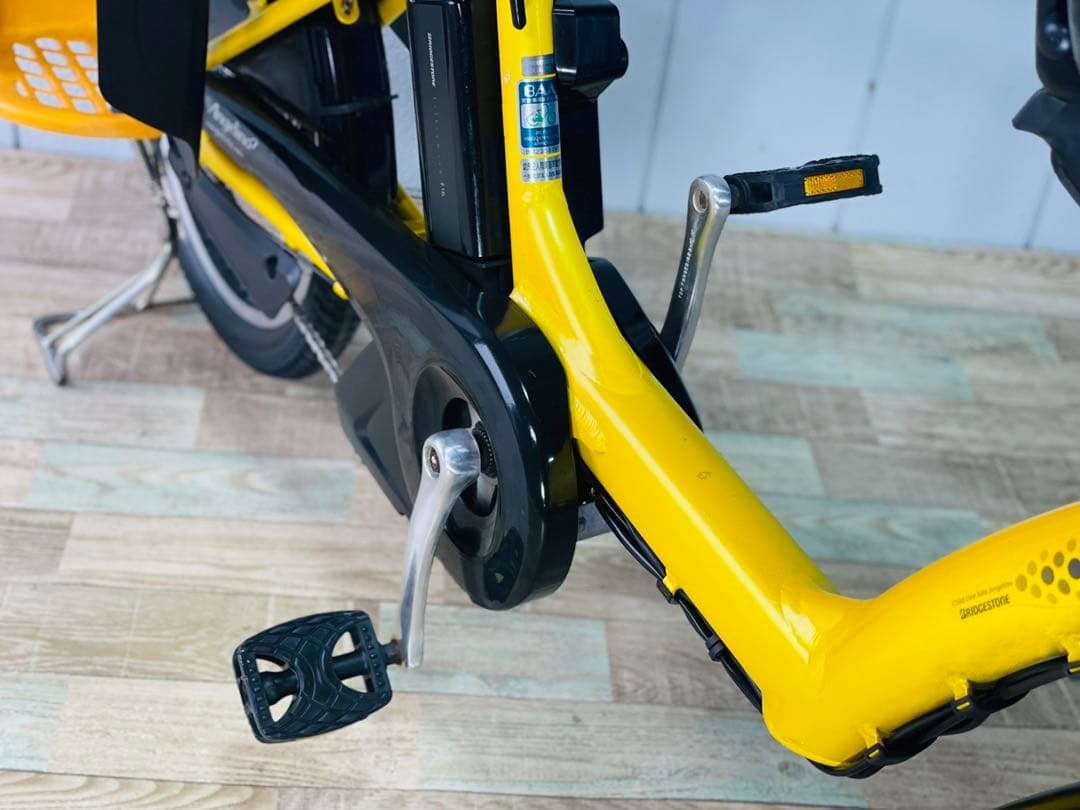 ★2786ブリヂストン8.7アンペア 20インチ子供乗せ電動アシスト自転車