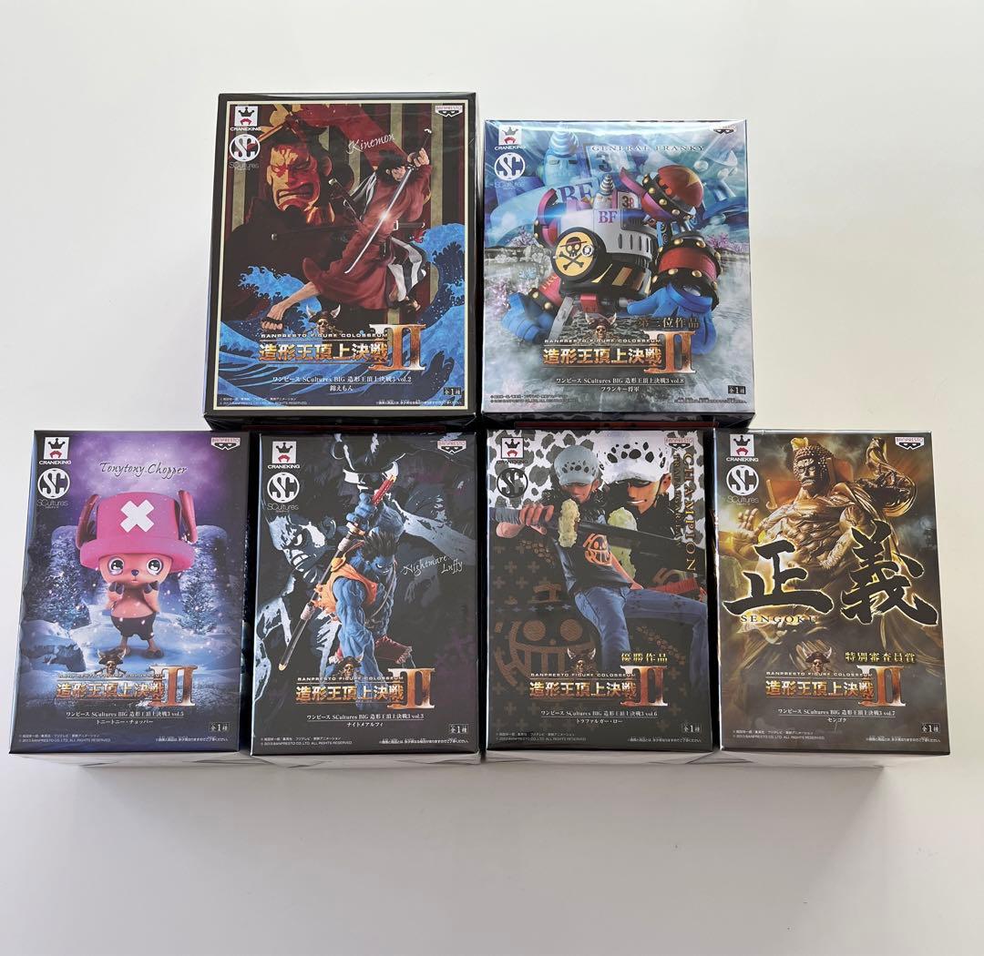 ONE PIECE フィギュア 造形王頂上決戦 III 未開封 6箱セット