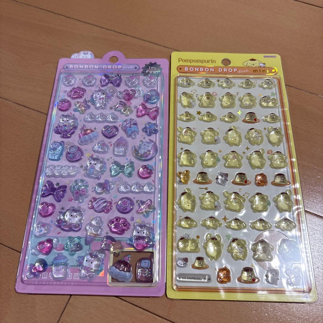 新品　正規品　ボンボンドロップシール　オリジナル　ミニ　　8種