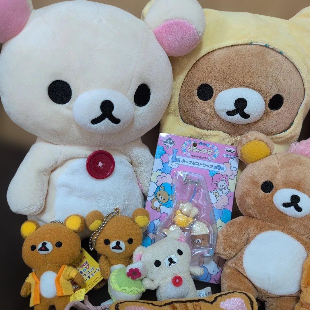 リラックマ・コリラックマ • キイロイトリぬいぐるみ まとめ売り