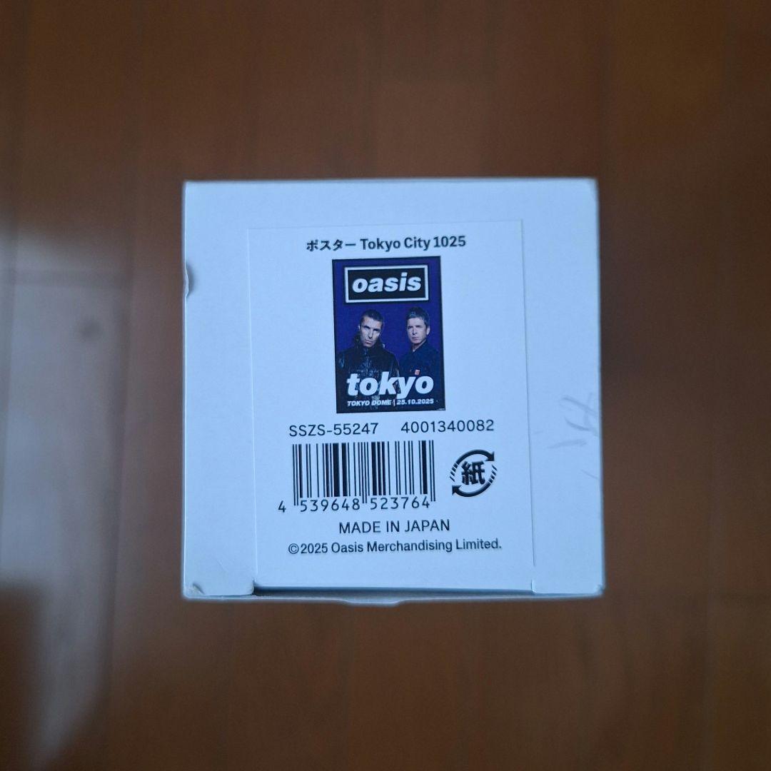 oasis　オアシス　Live'25　10/25　日本公演限定ポスター