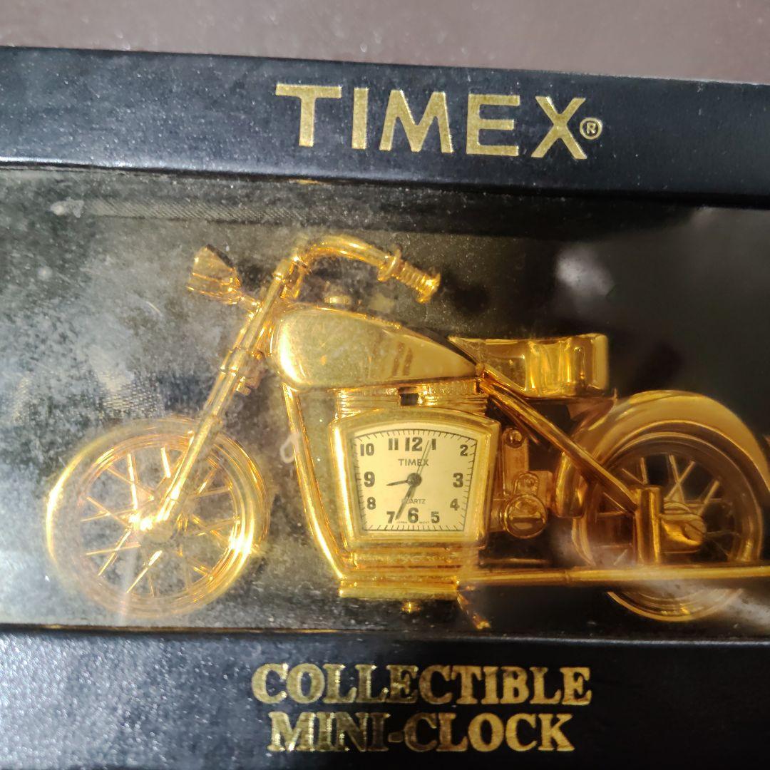 TIMEX コレクティブル ミニクロック バイク型