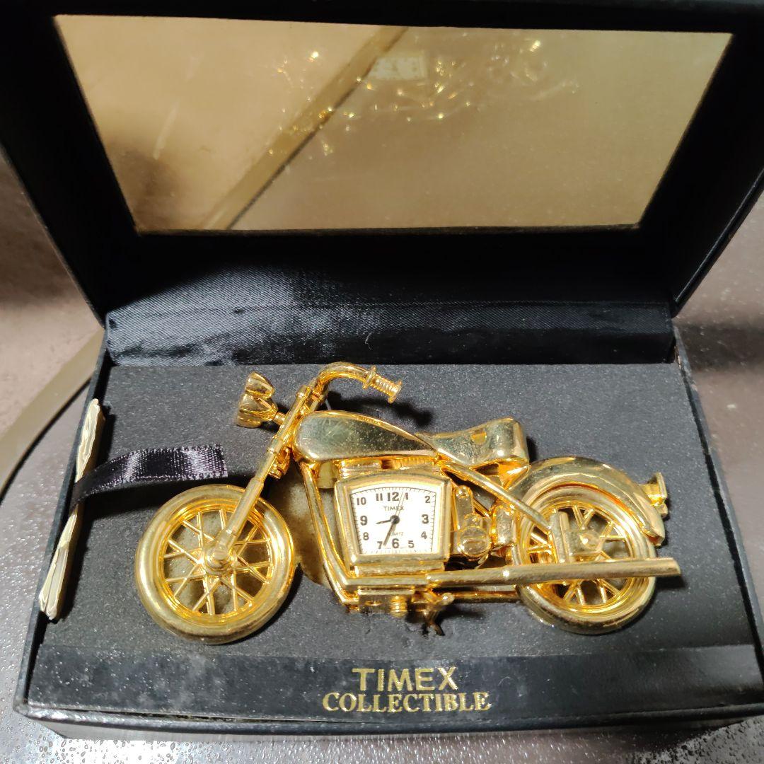 TIMEX コレクティブル ミニクロック バイク型