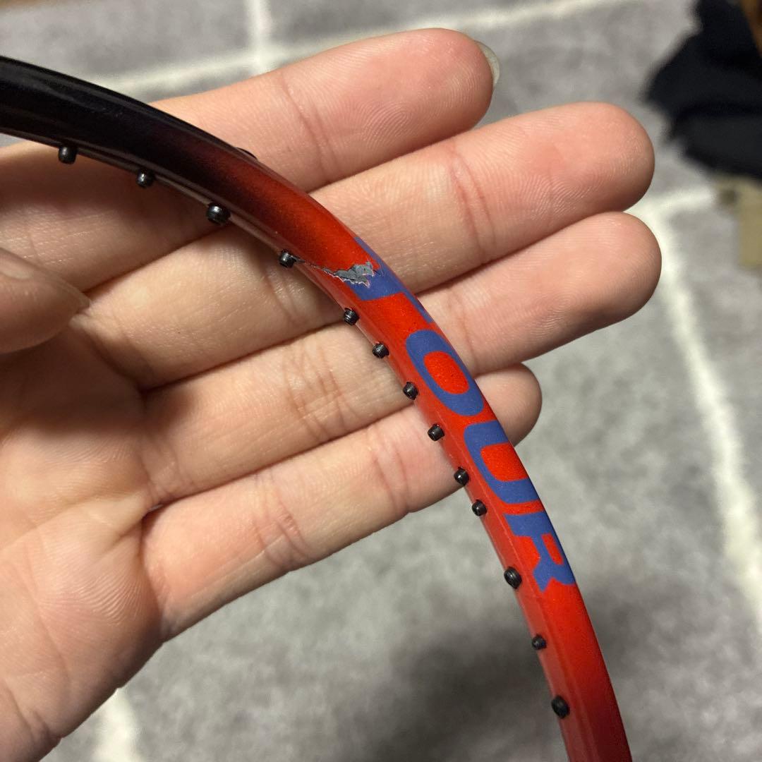 バドミントンラケット 2本セット アストロクス77pro/Tour