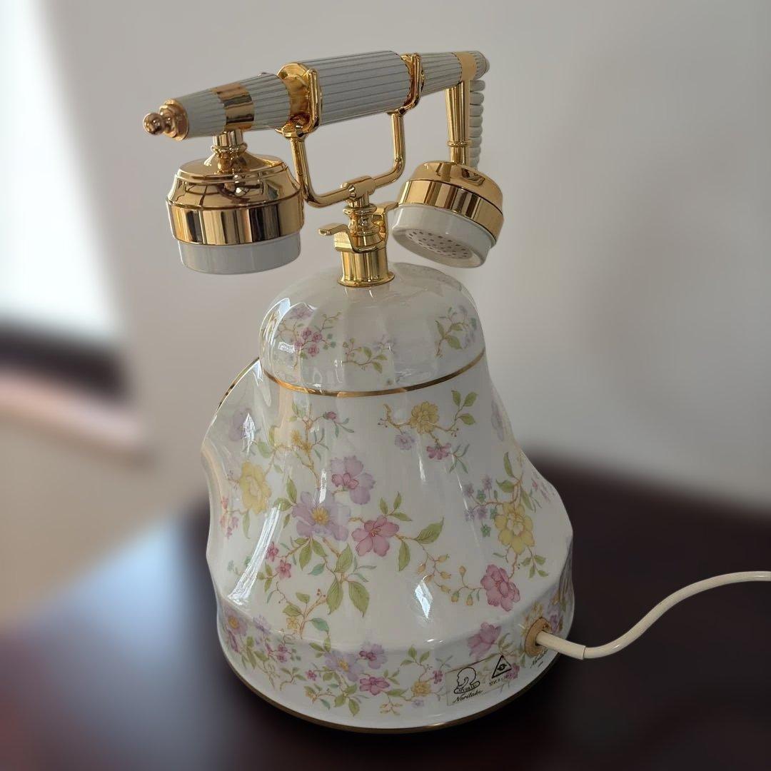 【昭和レトロ】美品　陶器製電話機