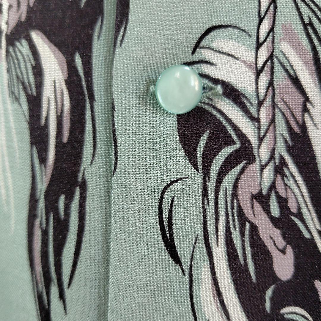 STAR OF HOLLYWOOD シュランケンヘッドレーヨンシャツsize M