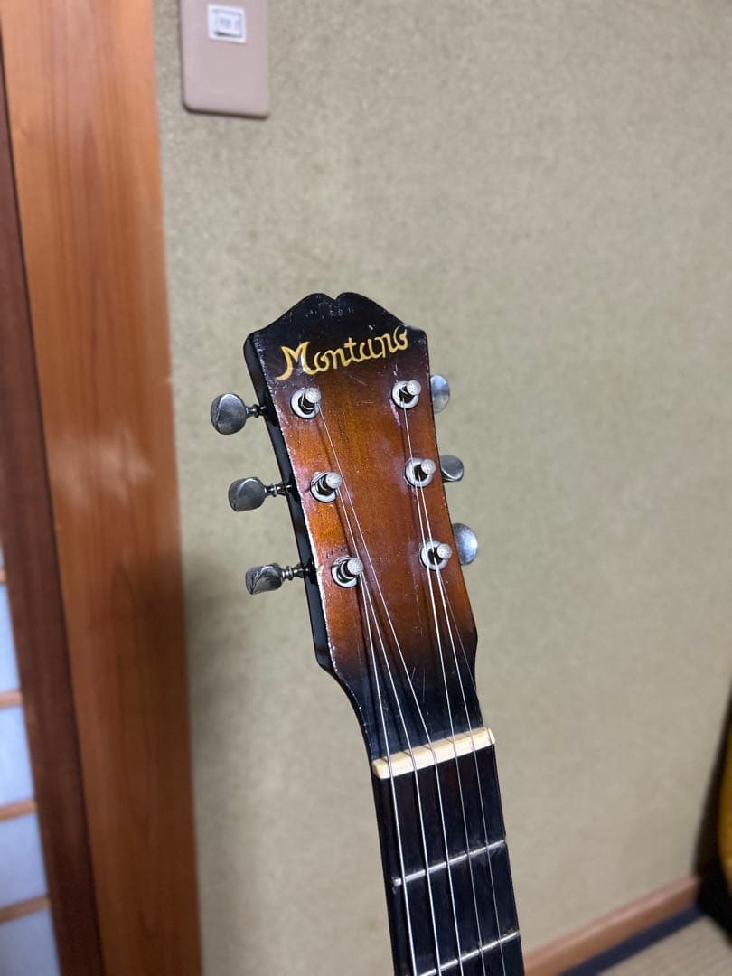 【緊急値下げ！】MONTANO ピックギター ビンテージ アコースティックギター