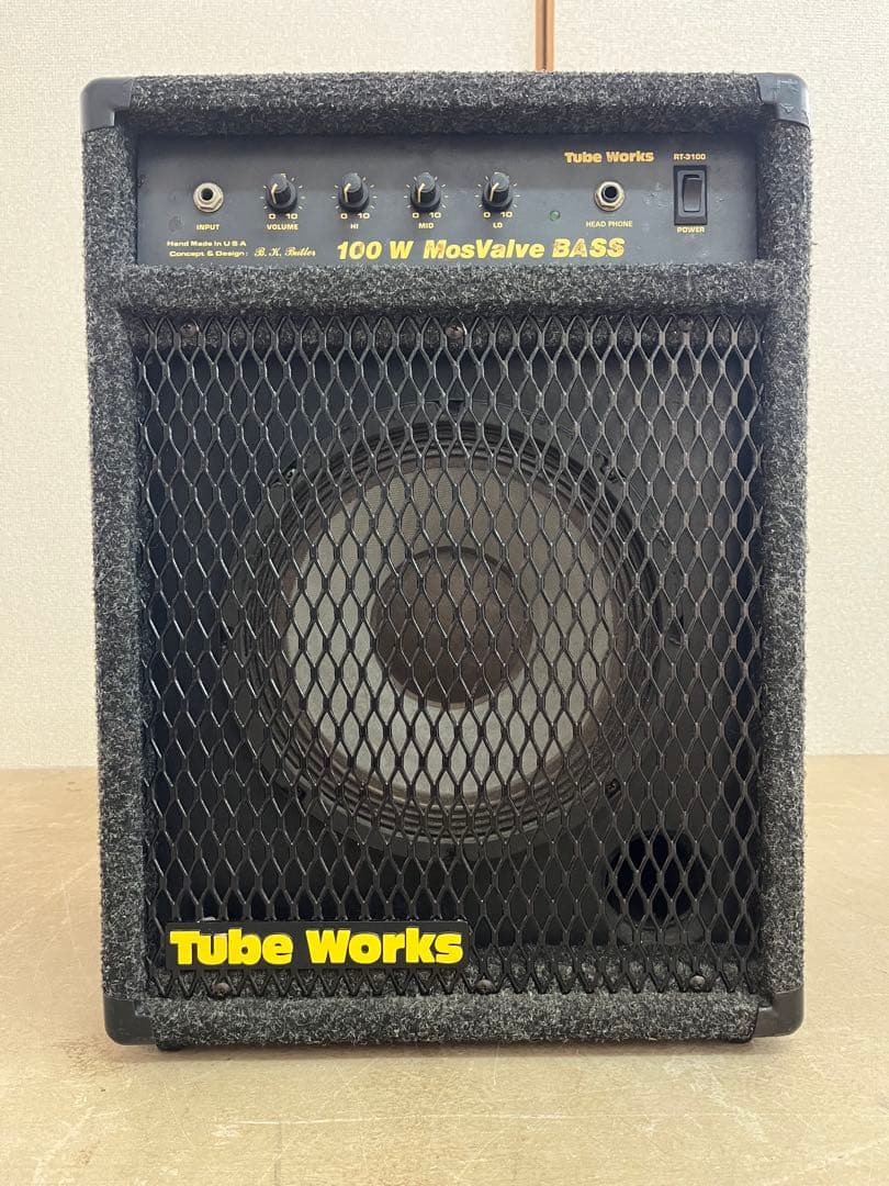 レア！Tube Works 100 W MosValve BASS ベースアンプ