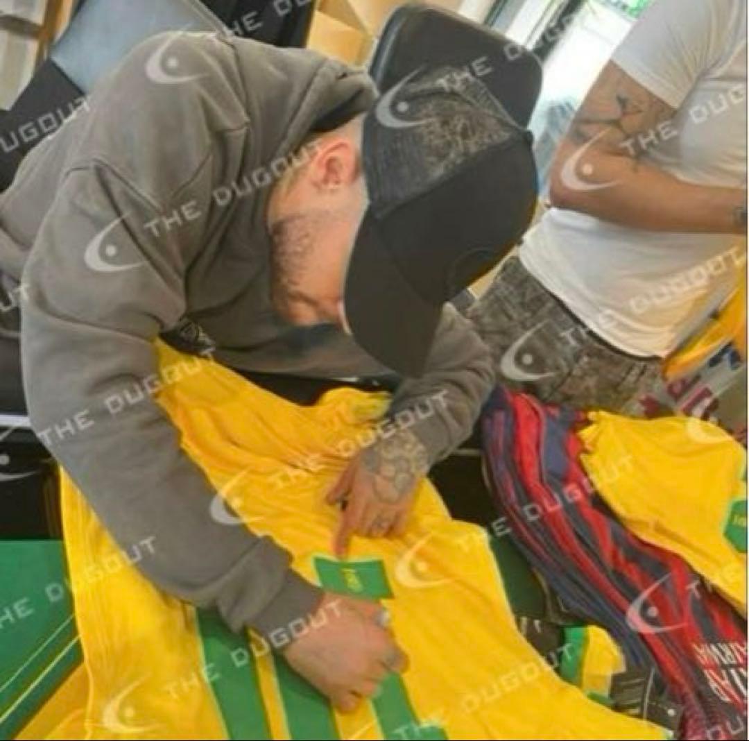 ネイマール サイン入り ブラジル代表 2020年ユニフォーム