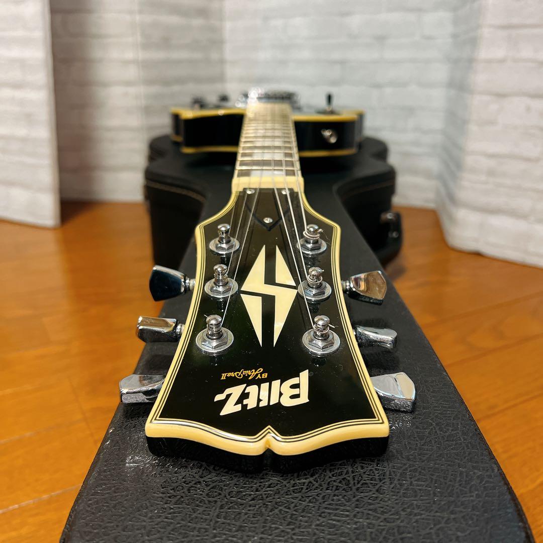 美品 BLITZ ARIAPROII レスポールカスタム ブラック custom