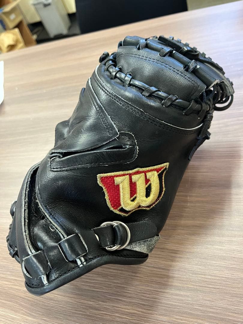 Wilson キャッチャーミット 黒　硬式用