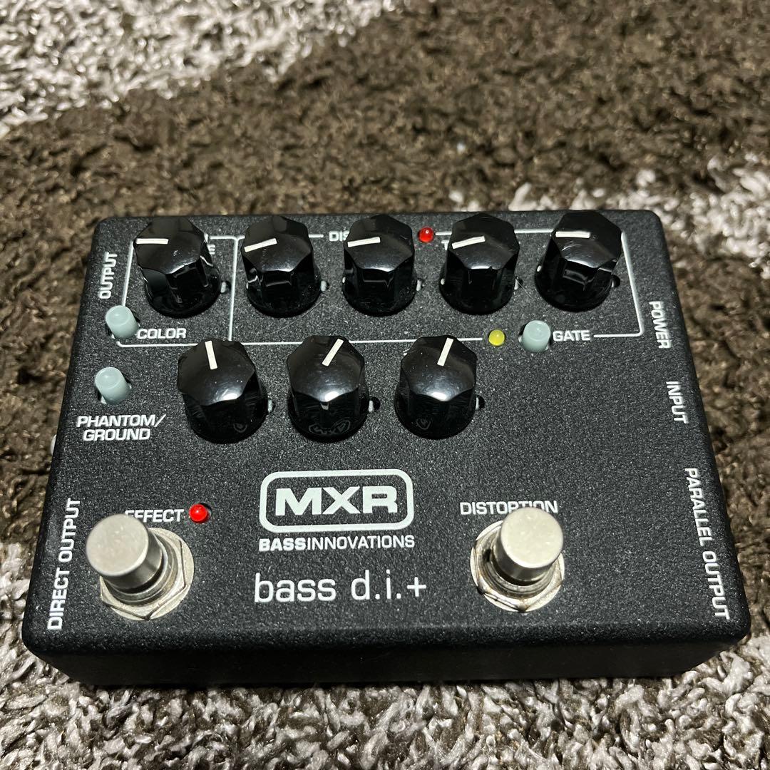 【美品・動作確認済】MXR M80 BASS DI+ 箱付き