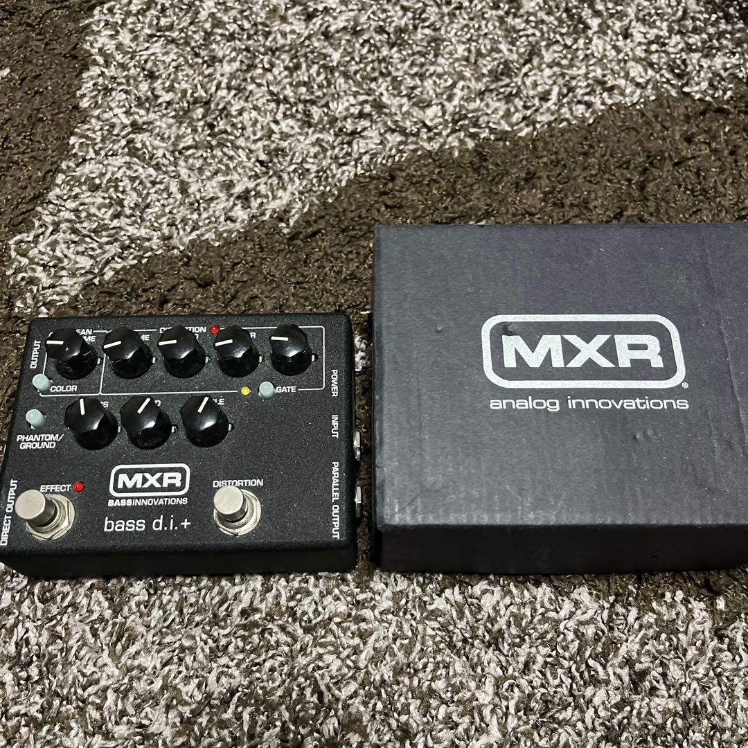 【美品・動作確認済】MXR M80 BASS DI+ 箱付き