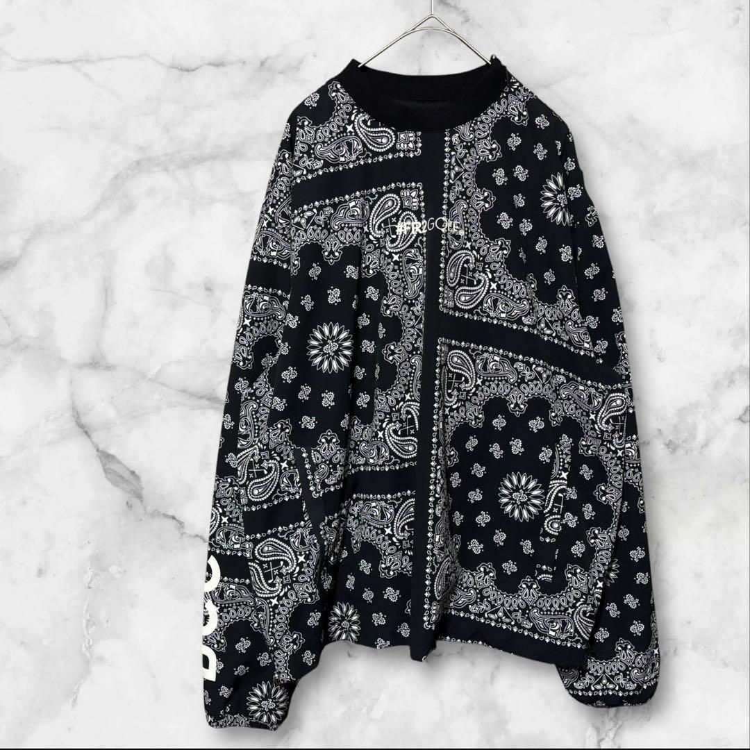 FR2 GOLF ゴルフ ペイズリー ウェア ピステ プルオーバー メンズ