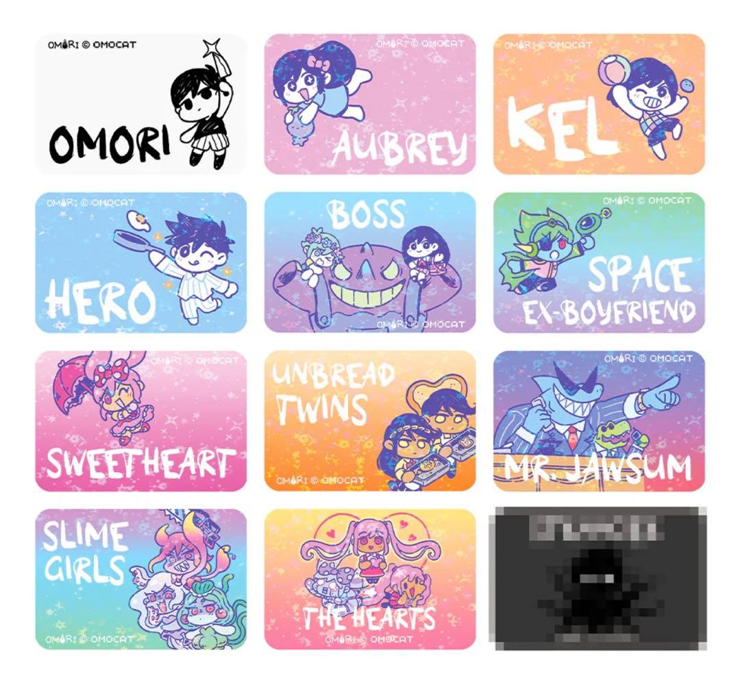 OMORI BOSS RUSH アクリルキーホルダー コンプリートセット