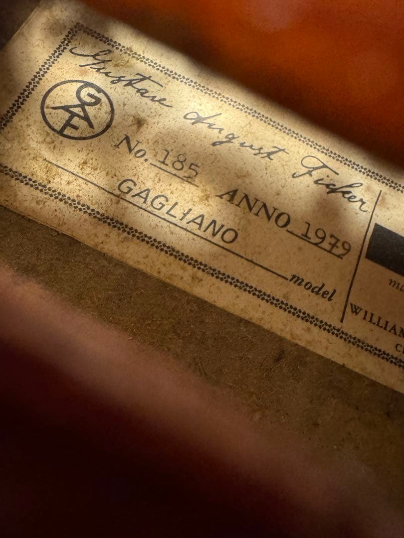 バイオリン Gustav August Ficker