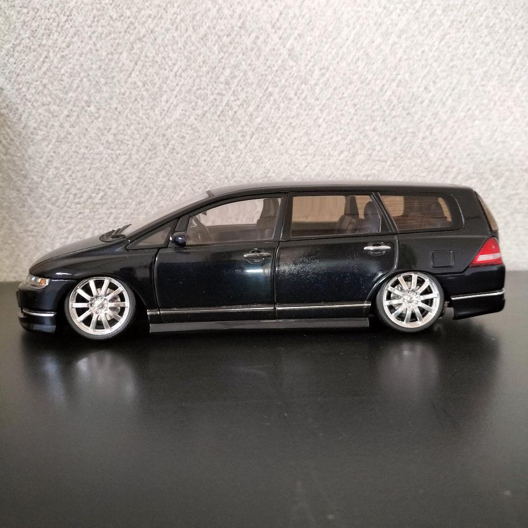 ホンダ オデッセイ RB1　1/24　ダイキャスト　模型　カラーサンプル　車高短