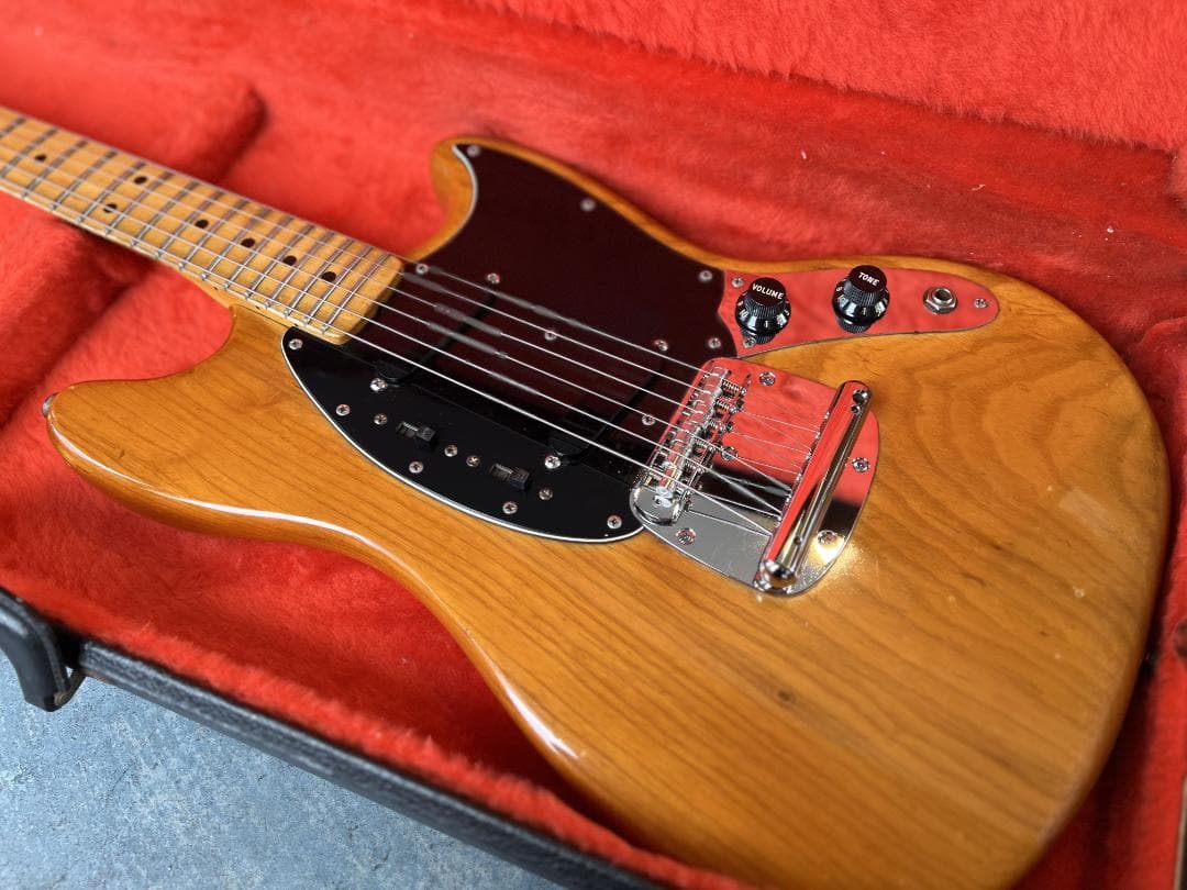 Fender USA Mustang 1977 - ナチュラル