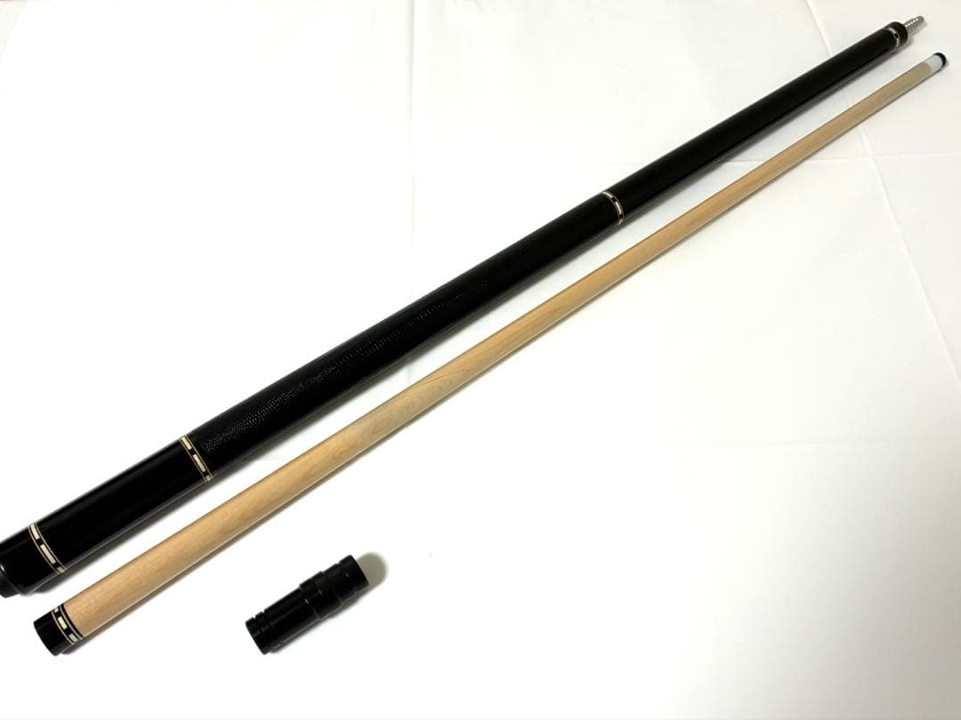 【美品】黒檀ストレート　カーボン芯シャフト　ロゴ無し　ラジアル