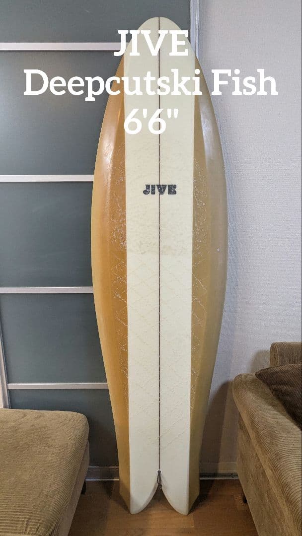 サーフィン・ボディボード JIVE Deepcutski Fish 6'6\