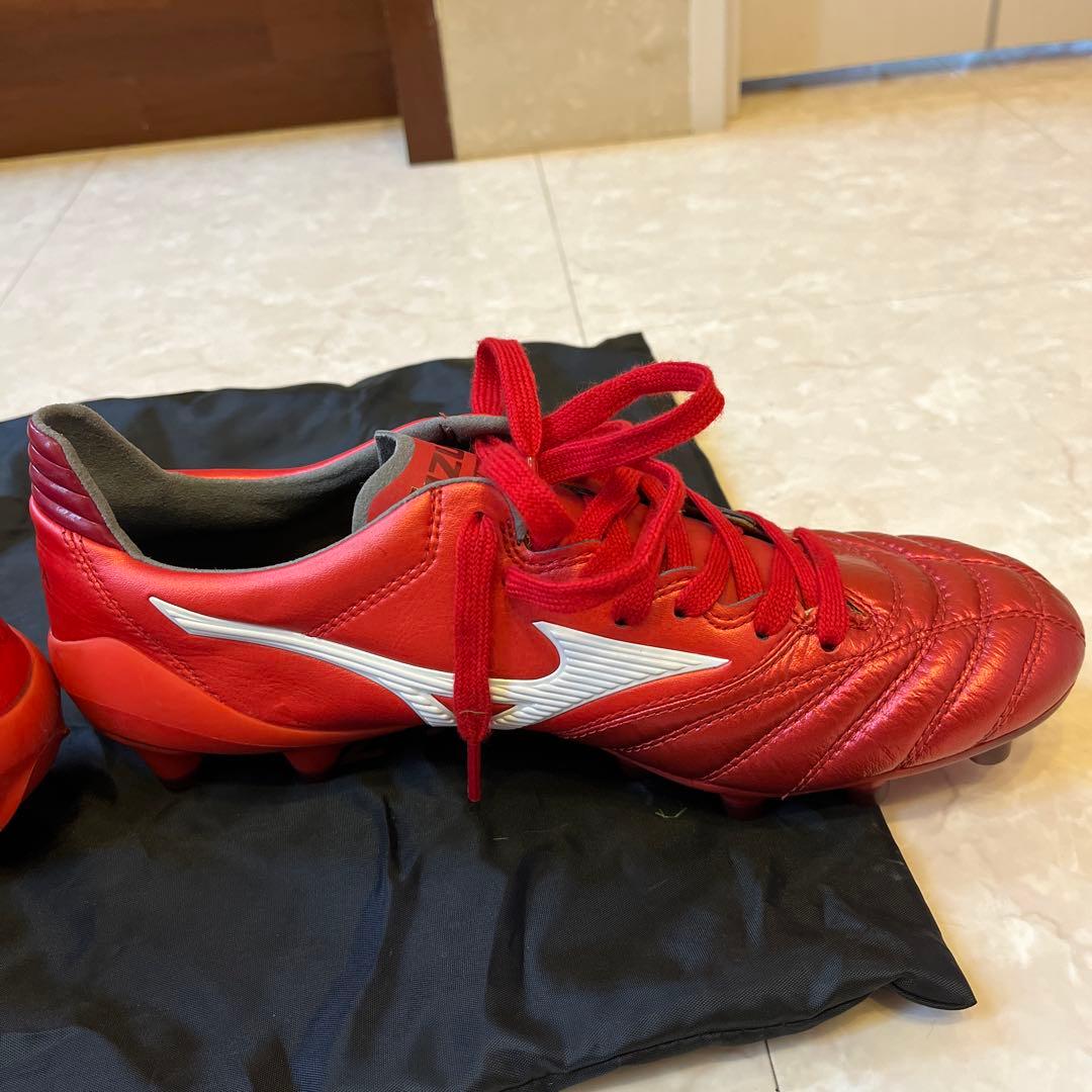 サ*手様 Mizuno Morelia Neo サッカーシューズ レッド