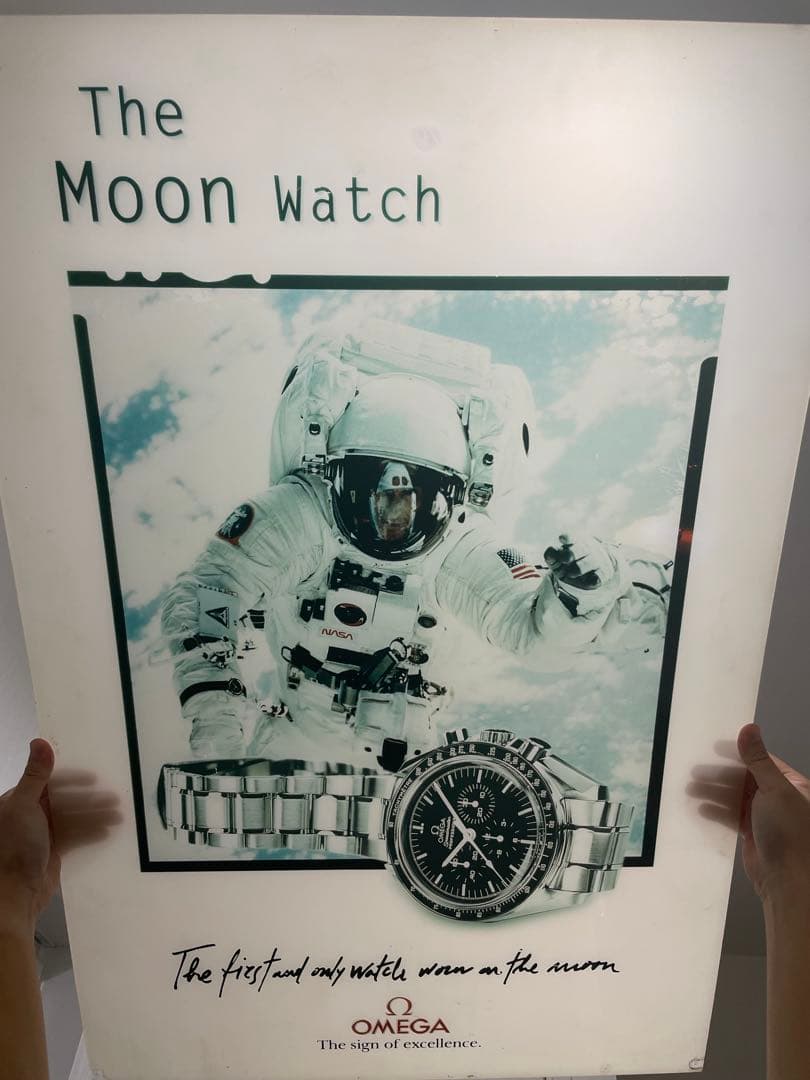 OMEGA The Moon Watch アクリルパネル　非売品