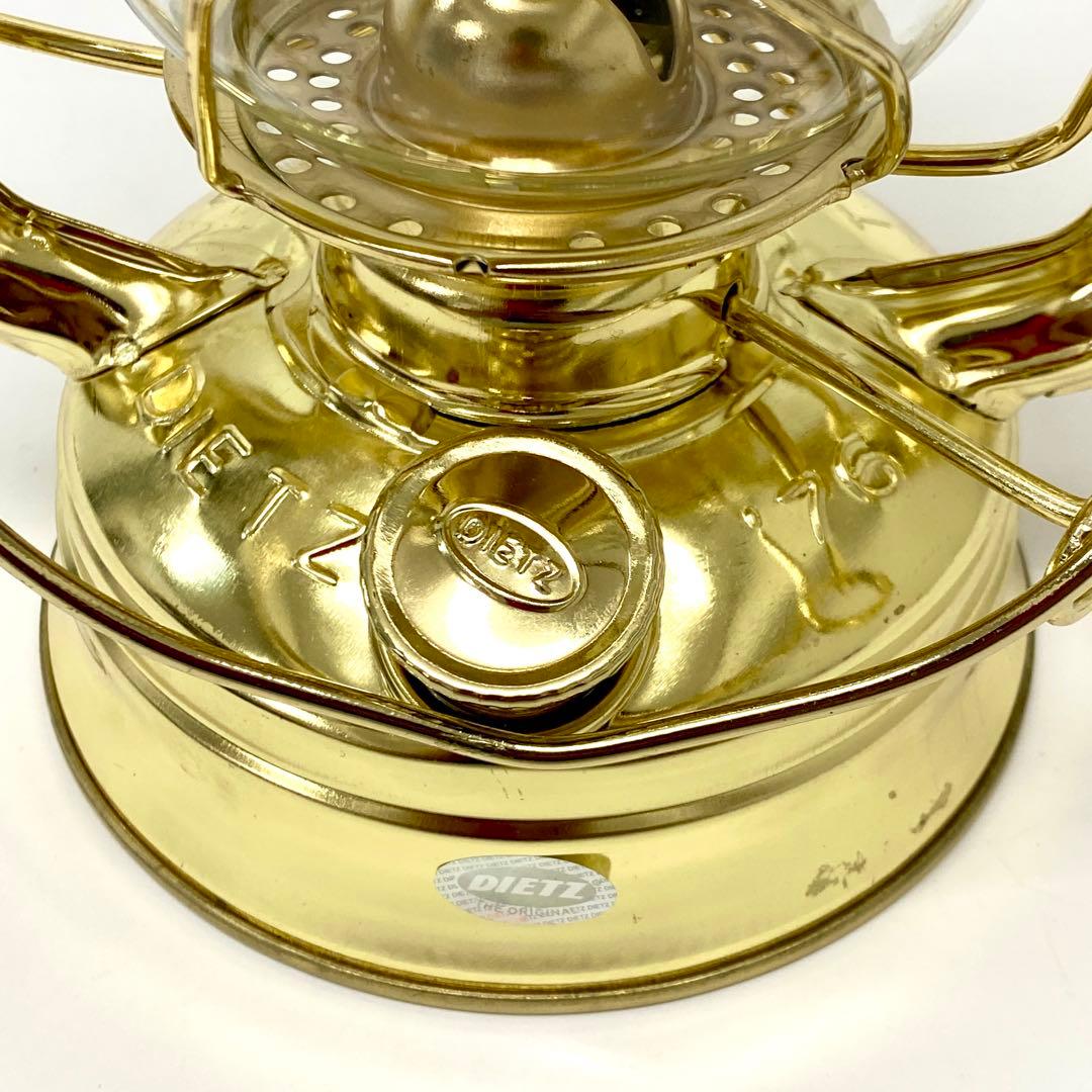 E172 未使用品 真鍮製 DIETZ オイルランタン 76 デイツ 希少