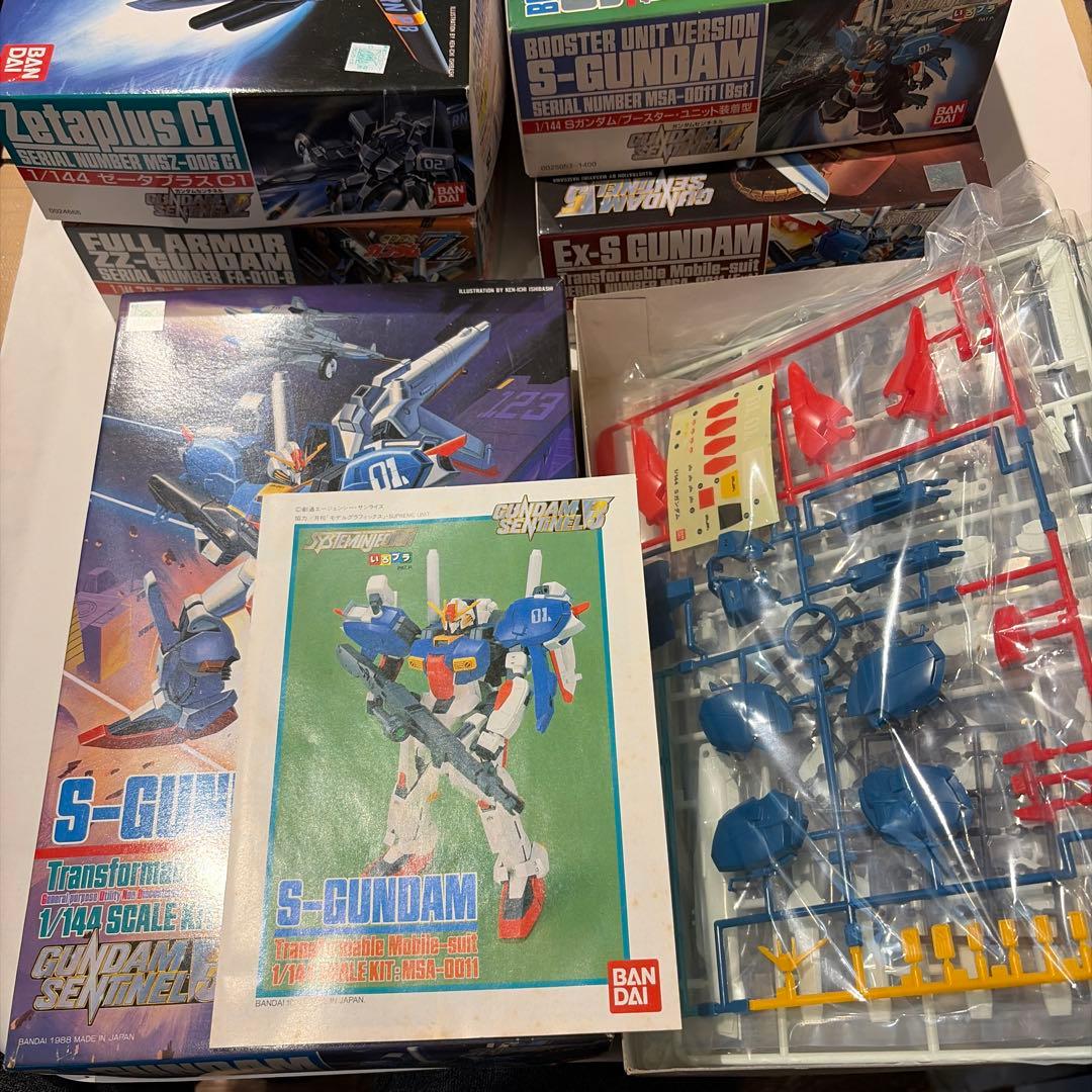 ガンプラ 旧キット 1/144ガンダムセンチネル 5点セット