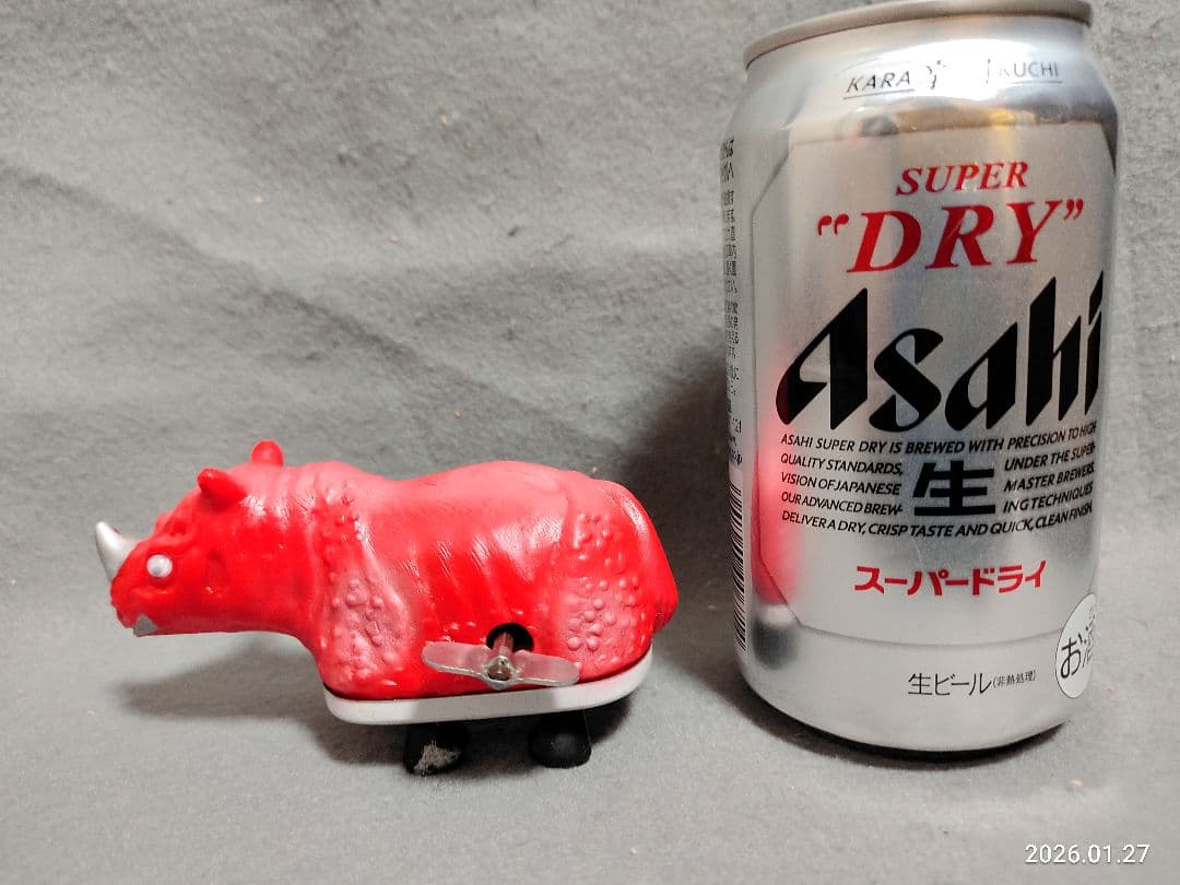 昭和レトロ 1970年代サイ ソフビゼンマイ歩行パチ怪獣 検索マルサンブルマァク