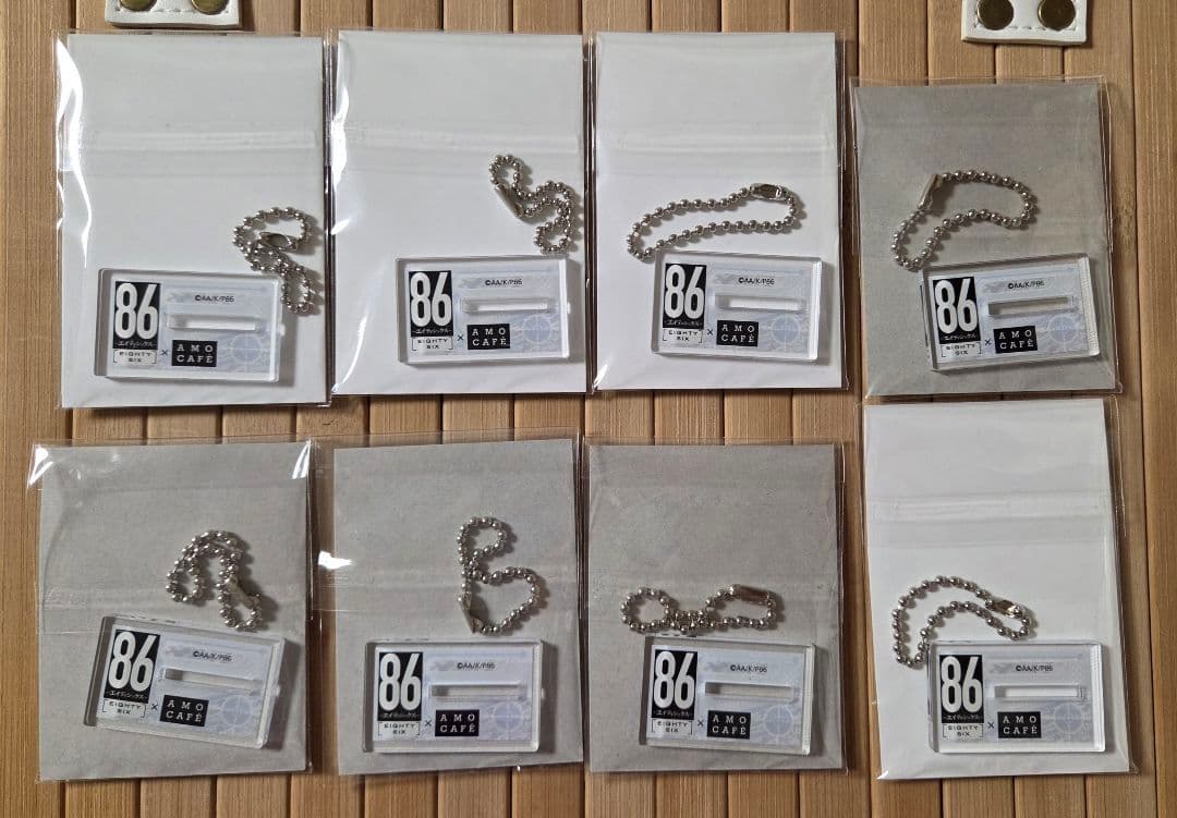 AMOCAFE 2022年3月開催 アクスタキーホルダー コンプセット