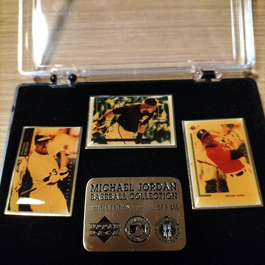 マイケルジョーダン　ベースボールコレクションピンバッジ