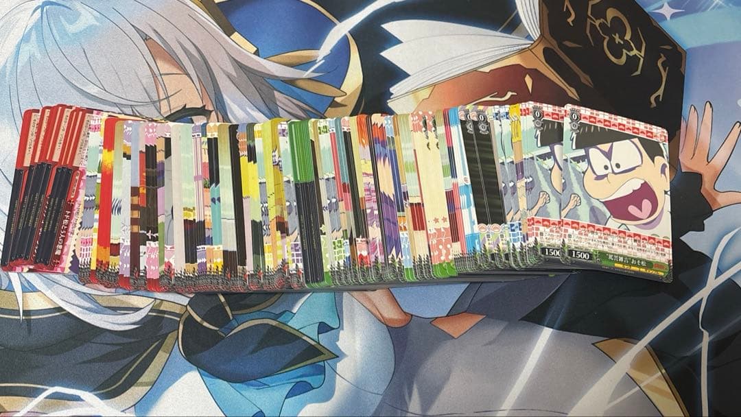 ヴァイスシュヴァルツ おそ松さん 緑赤 宝扉 デッキ 調整パーツ 4コン