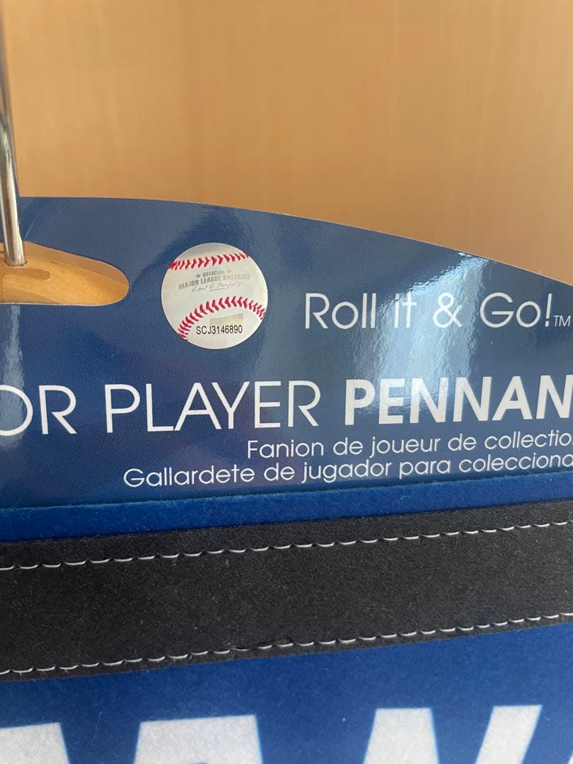 ★現地購入ペナント付き！ドジャース大谷翔平選手公式ユニフォーム Mサイズ