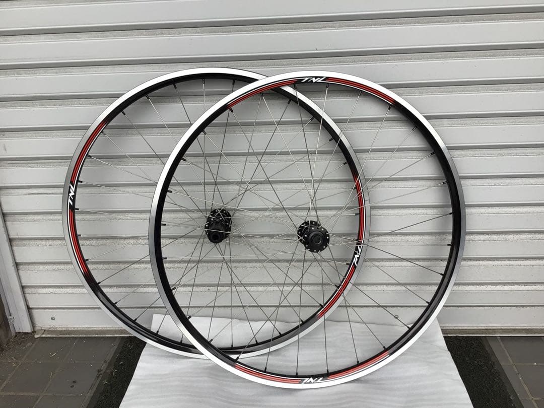 【新品】チューブラーアルミ・ディスクブレーキホイール(シクロクロスに最適)