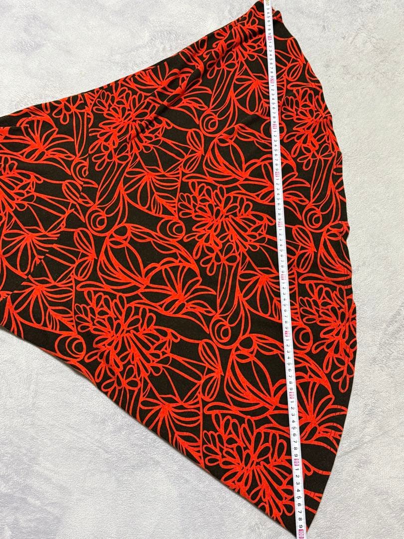 Lahaina vivi アロハ　ハワイ　冬　ドレス　黒　赤　衣装　Lサイズ