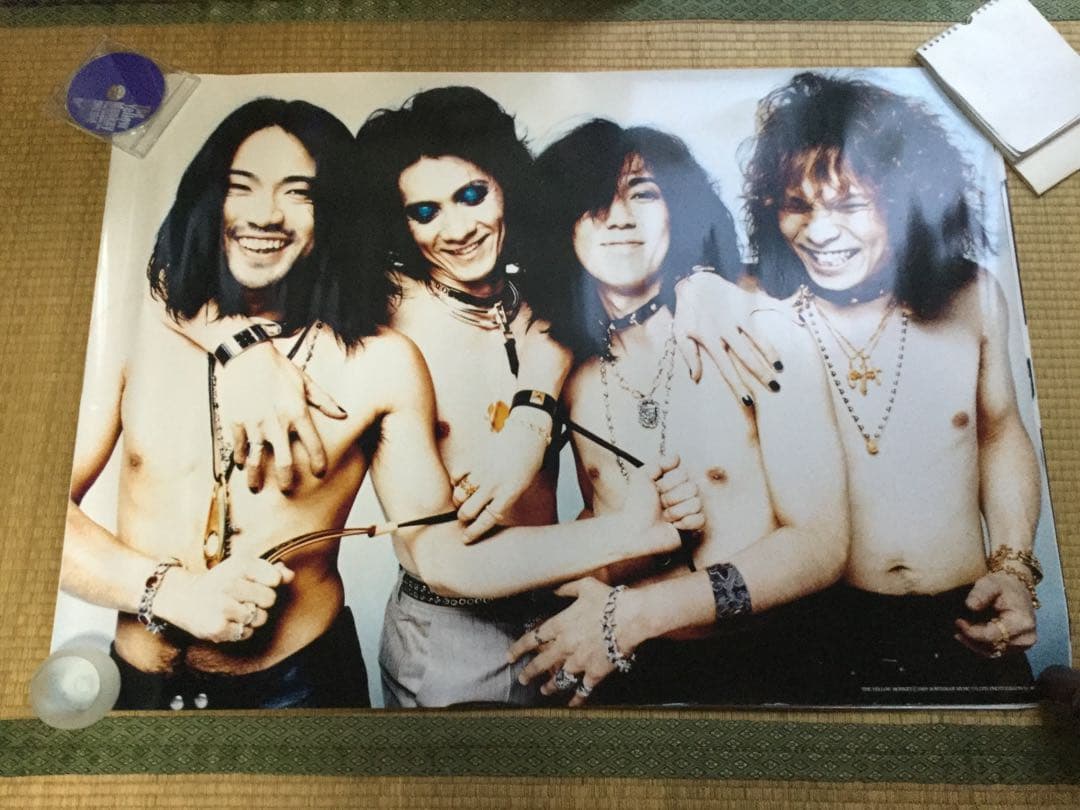 新品未使用THE YELLOW MONKEY特大ポスター５枚組