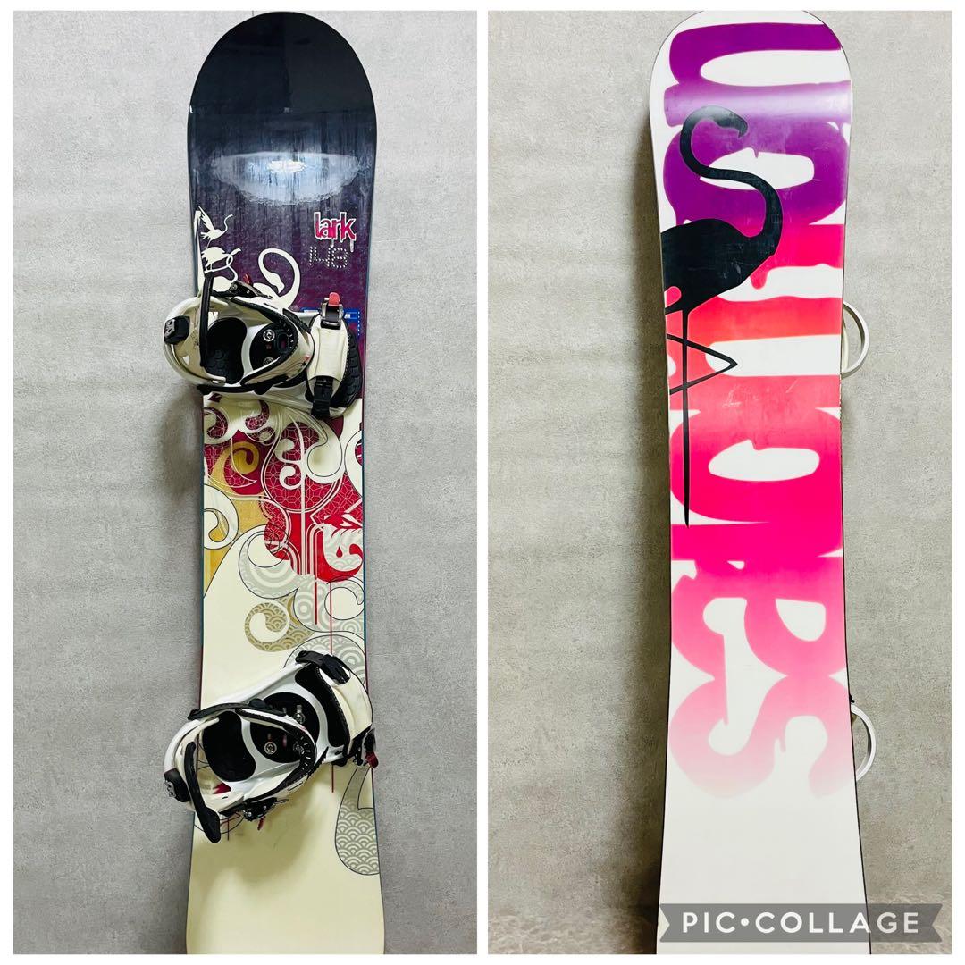 サロモン スノーボード ビンディング セット 初心者 148 M レディース