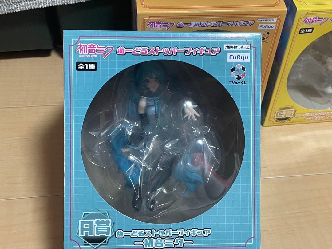 [3個セット]ぬーどるストッパーくじ A賞初音ミク B賞鏡音リン Ｃ賞鏡音レン