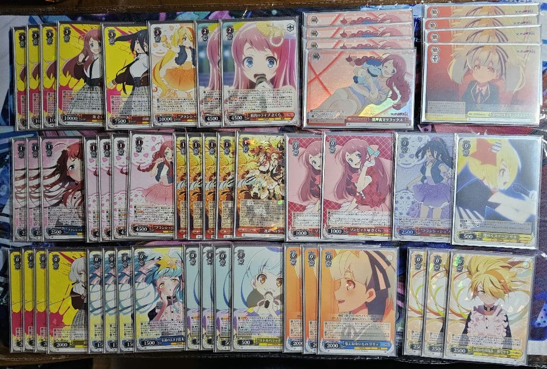 炎扉ゾンビランドサガ　デッキ＋炎門等調整パーツ付き