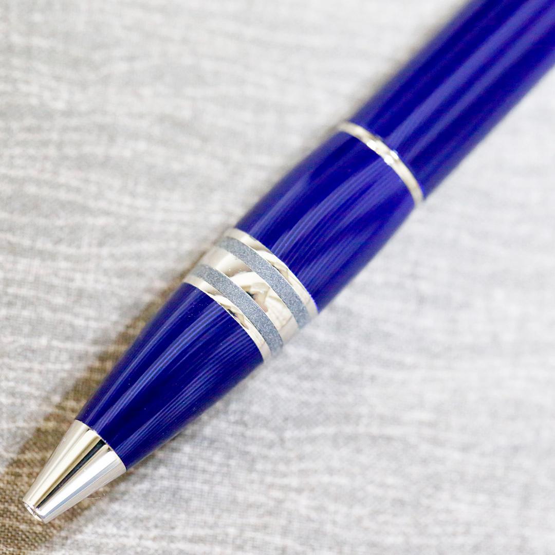 【極美品 送料込み】モンブラン ボールペン スターウォーカー クールブルー