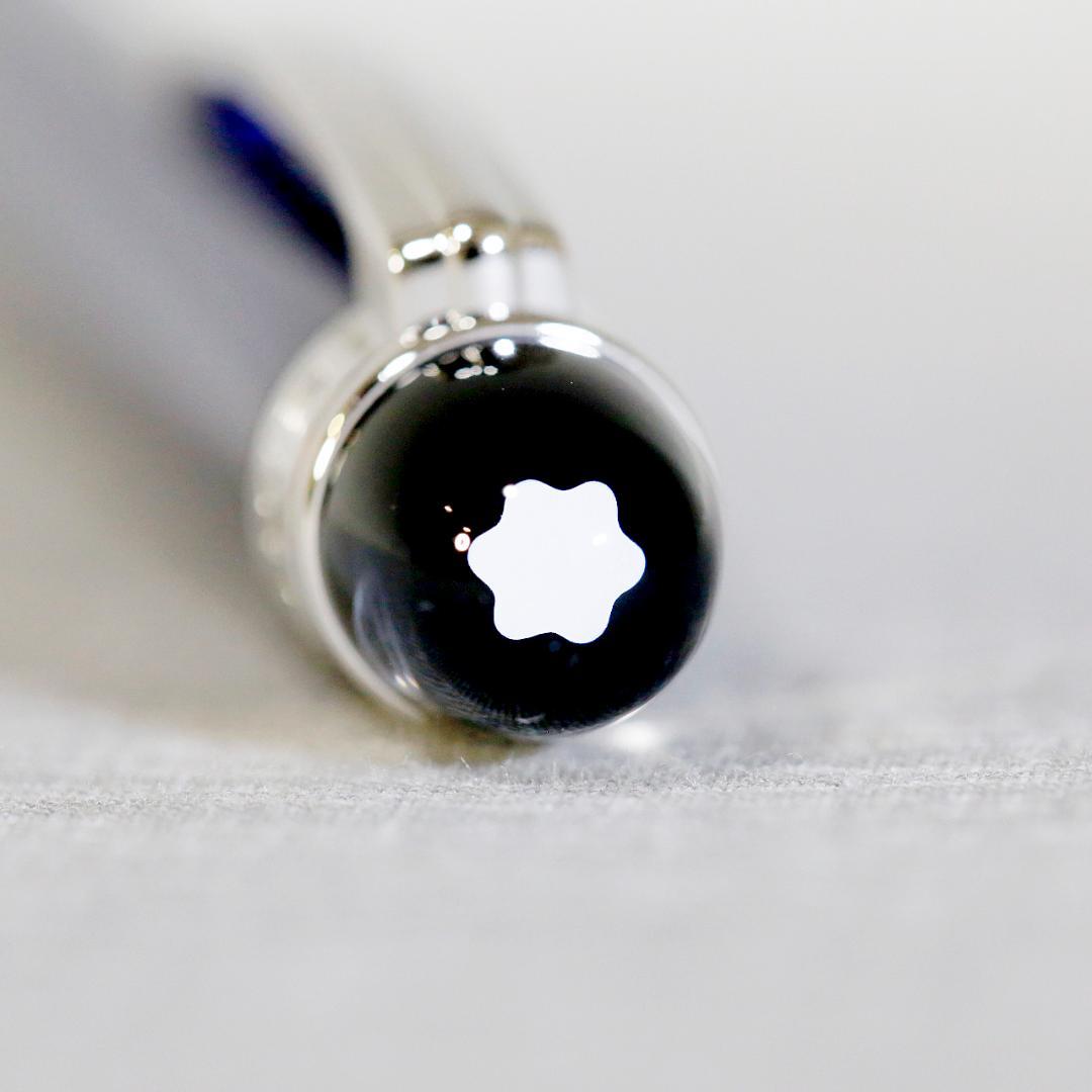 【極美品 送料込み】モンブラン ボールペン スターウォーカー クールブルー