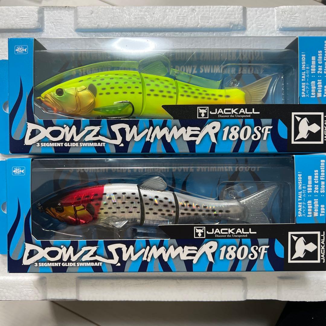 JACKALL DOWZ SWIMMER 180SF ソルトカラー 2個セット