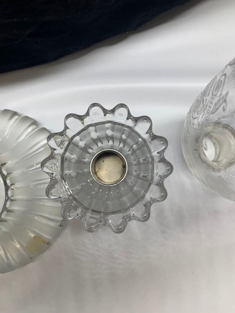 超希少　美品　バカラ　エンファントバカラ クリスタル キャンドルラブラ