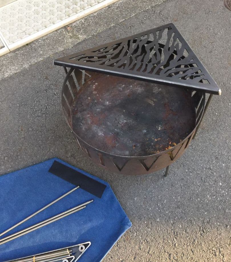 【入手難！一番人気】サンゾクマウンテン・山賊山/[デルタス虎]焚き火 五徳